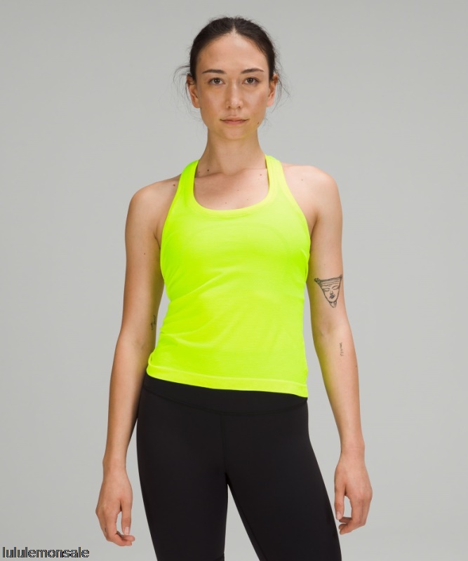 Lululemon Damen DELULU517 | Lululemon Deutschland Highlight Yellow Swiftly Tech Racerback Tank Top 20 Rennlänge